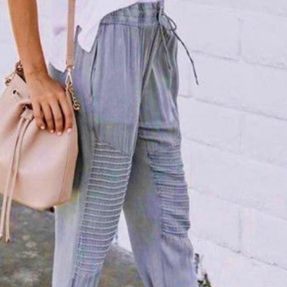Boutique Brand Entro Moro Denim Like Joggers